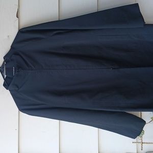 Charles Chang-Lima dress coat jacket womens size 10 cotton blend